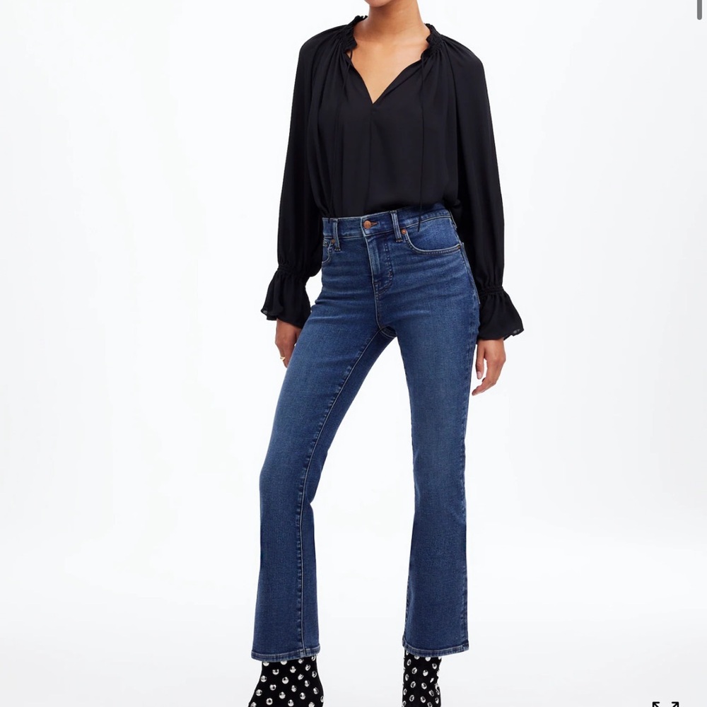 New with tags NWT Madewell Tall Kick Out Crop Jeans